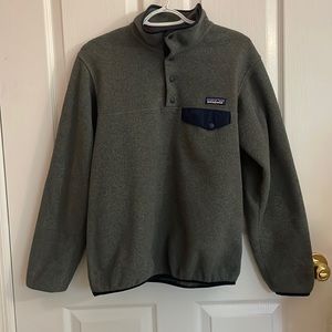 Patagonia Grey/Blue Synchilla Women’s Size S